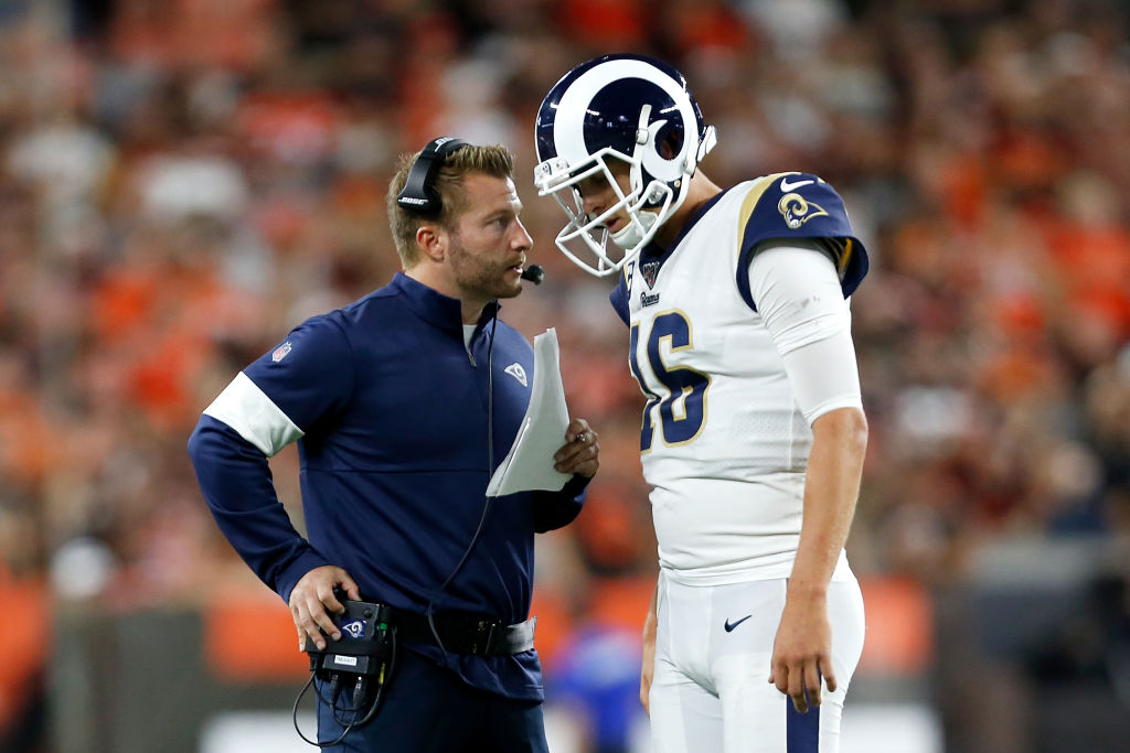 Jared Goff hasn't been a sure thing in 2019, but the Rams are 3-0