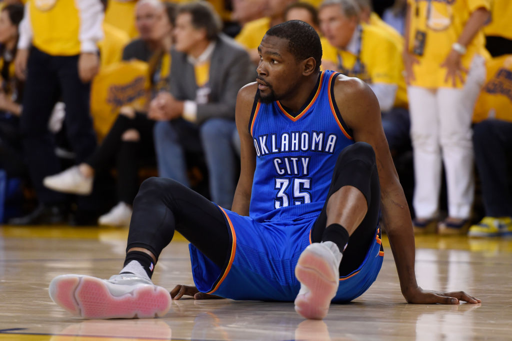 Kevin Durant started his NBA career with the Thunder (and Sonics), but he probably won't ever go back to the franchise.