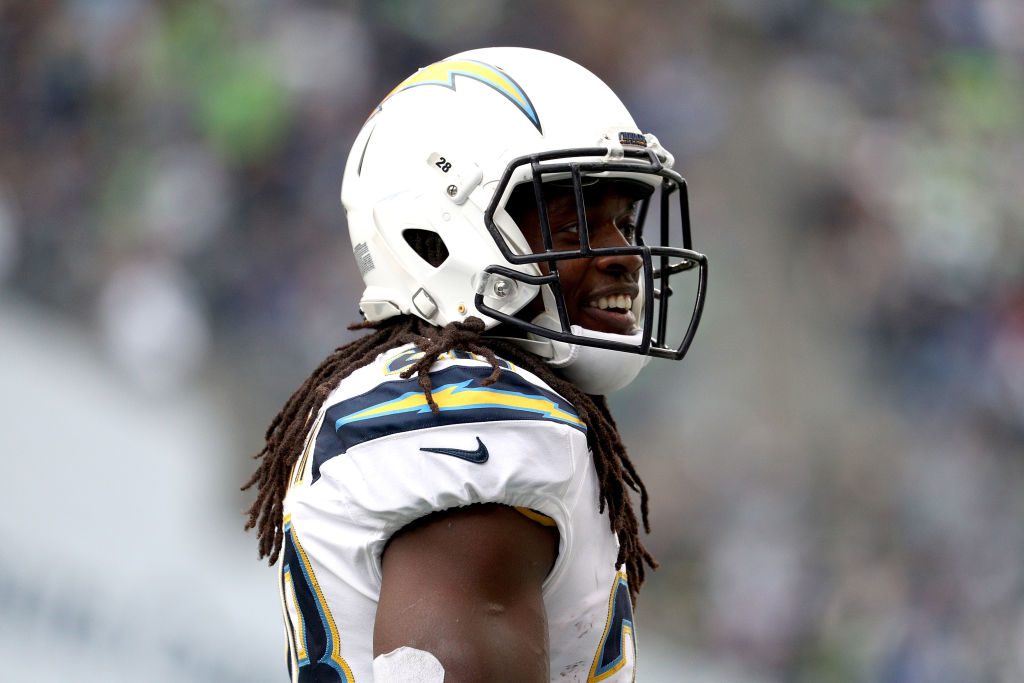 Chargers running back Melvin Gordon