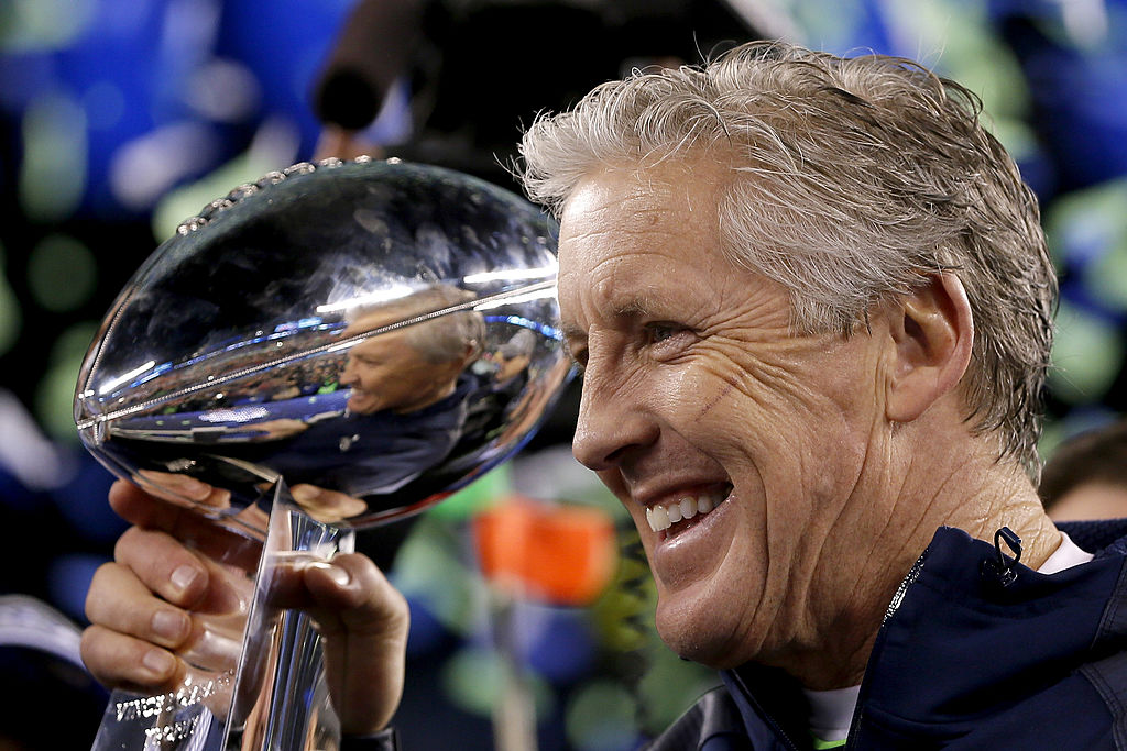 NFL coach Pete Carroll