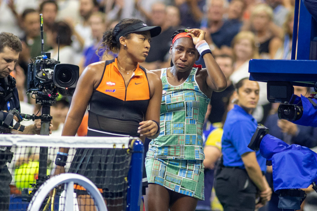 Naomi Osaka and Coco Gauff