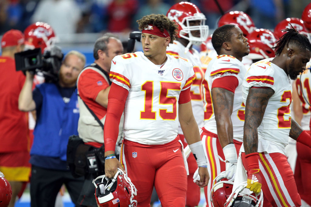 Chiefs quarterback Patrick Mahomes