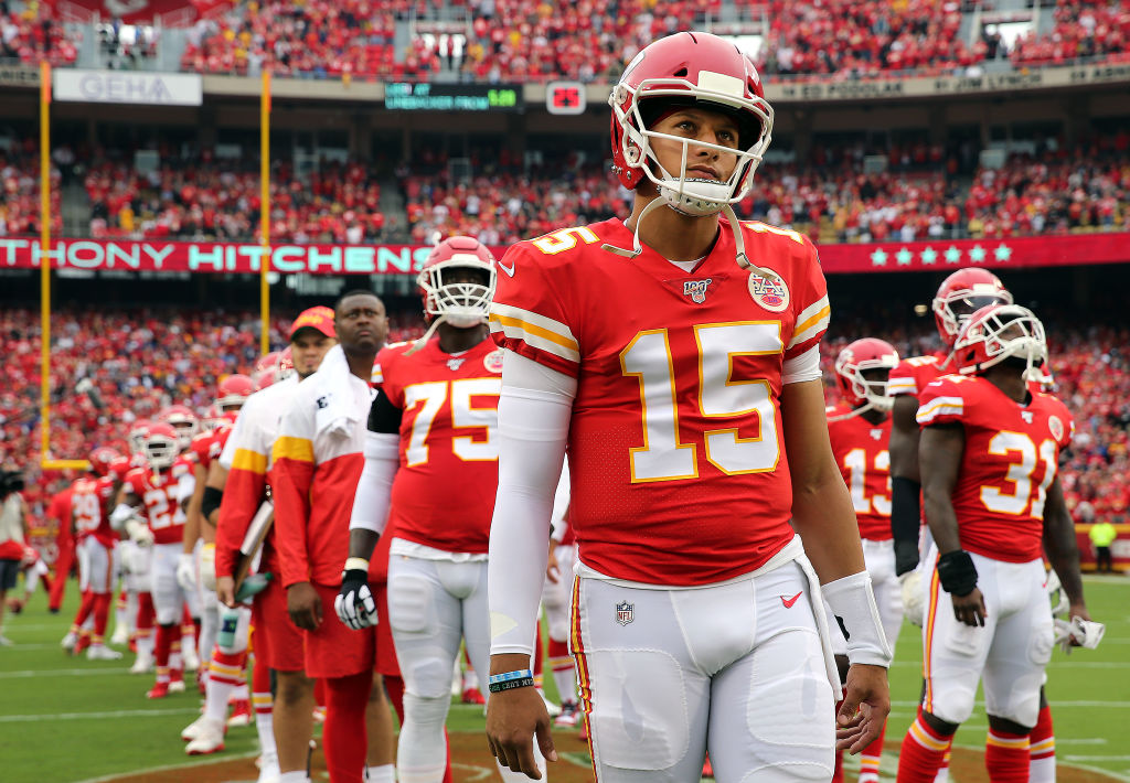 Chiefs quaterback Patrick Mahomes