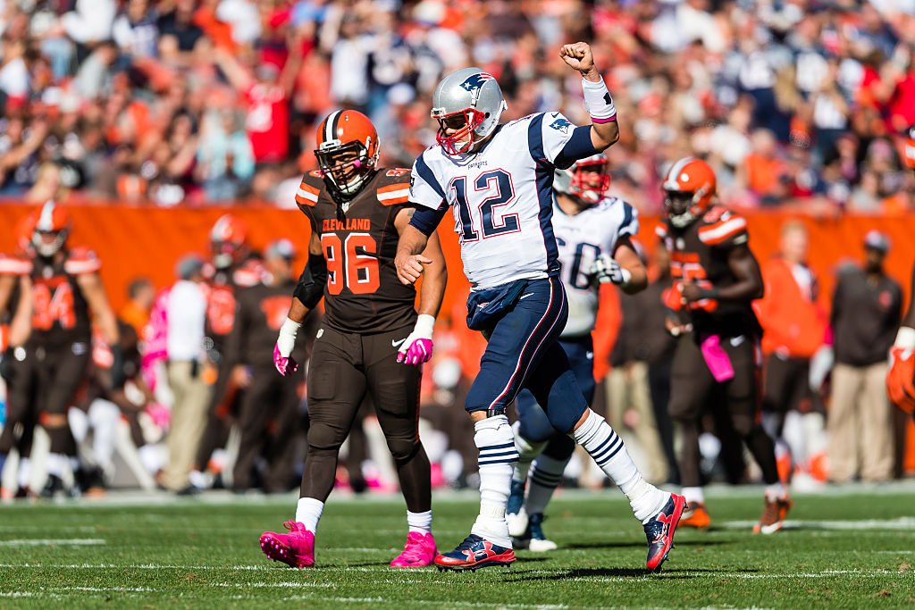 Believe it or not, Tom Brady and the Patriots have something in common with the Browns when it comes to the NFL playoffs.