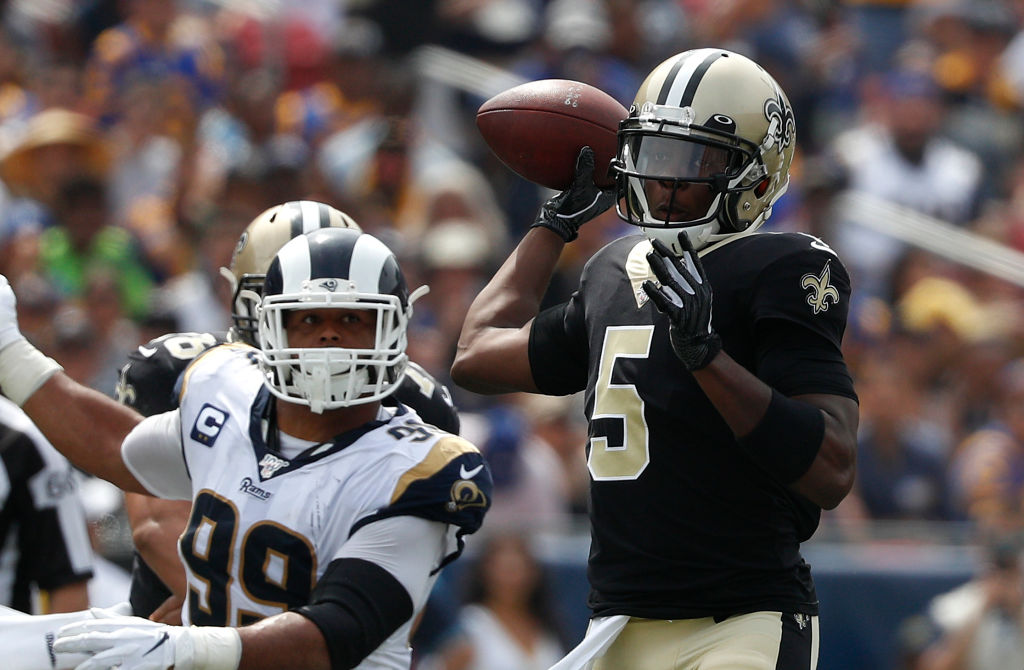Saints quarterback Teddy Bridgewater