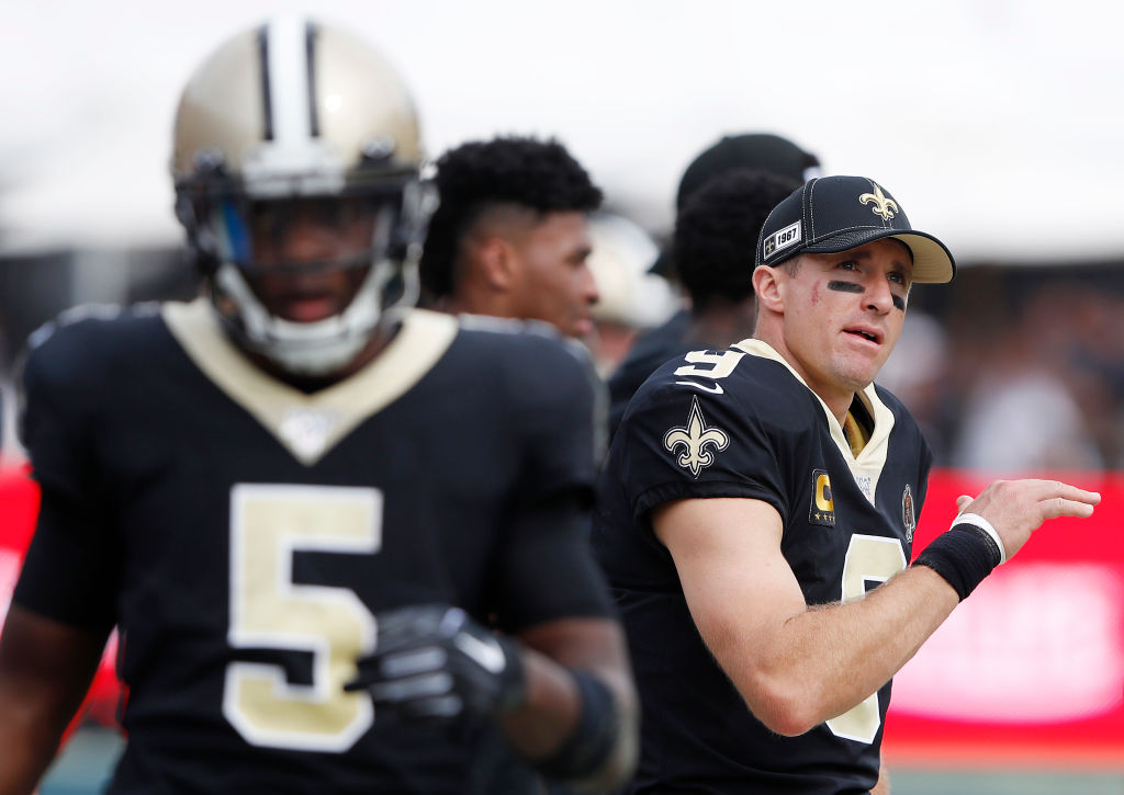 Saints quarterback Drew Brees