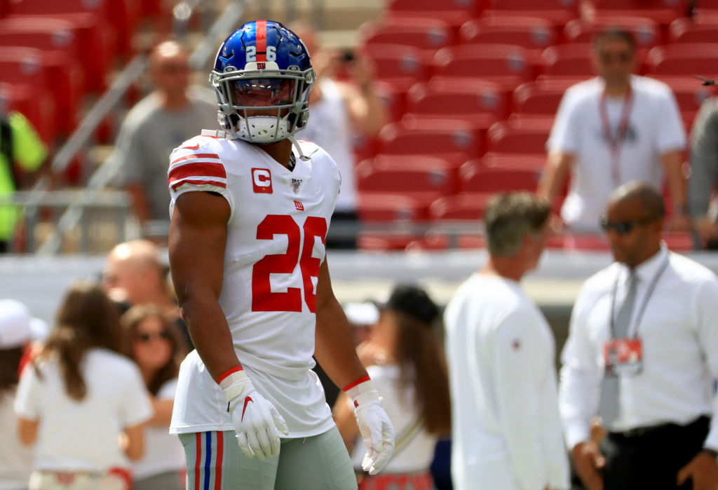 Giants running back Saquon Barkley