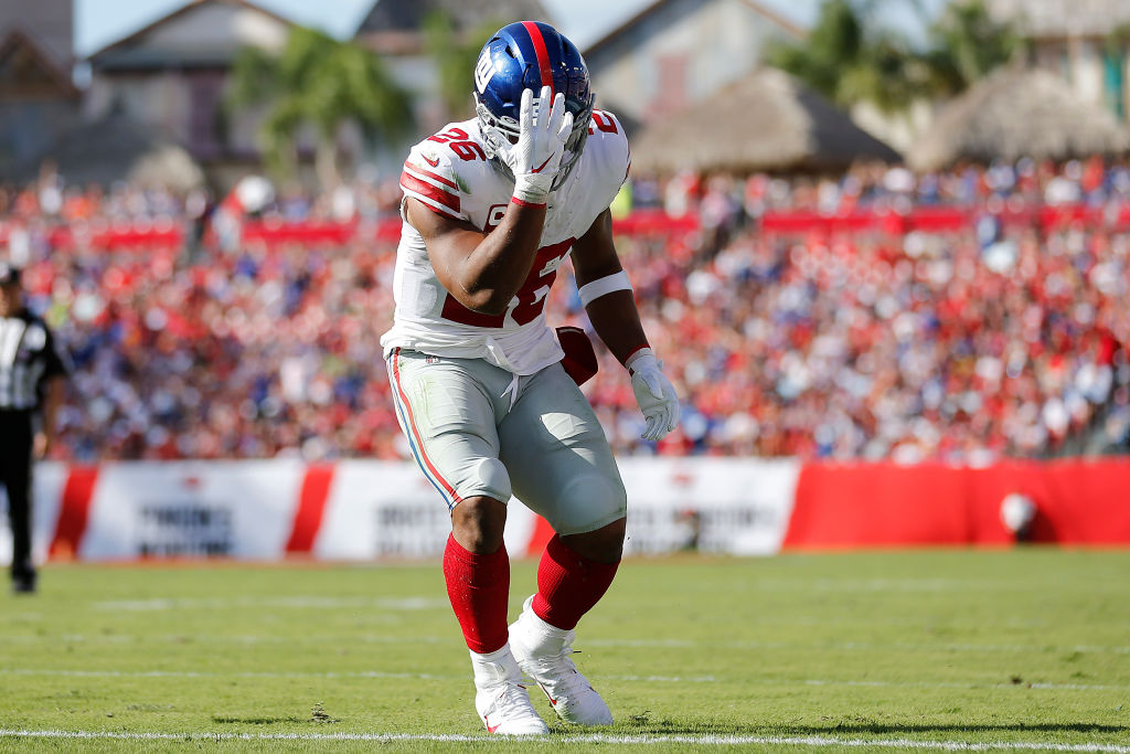 Giants running back Saquon Barkley