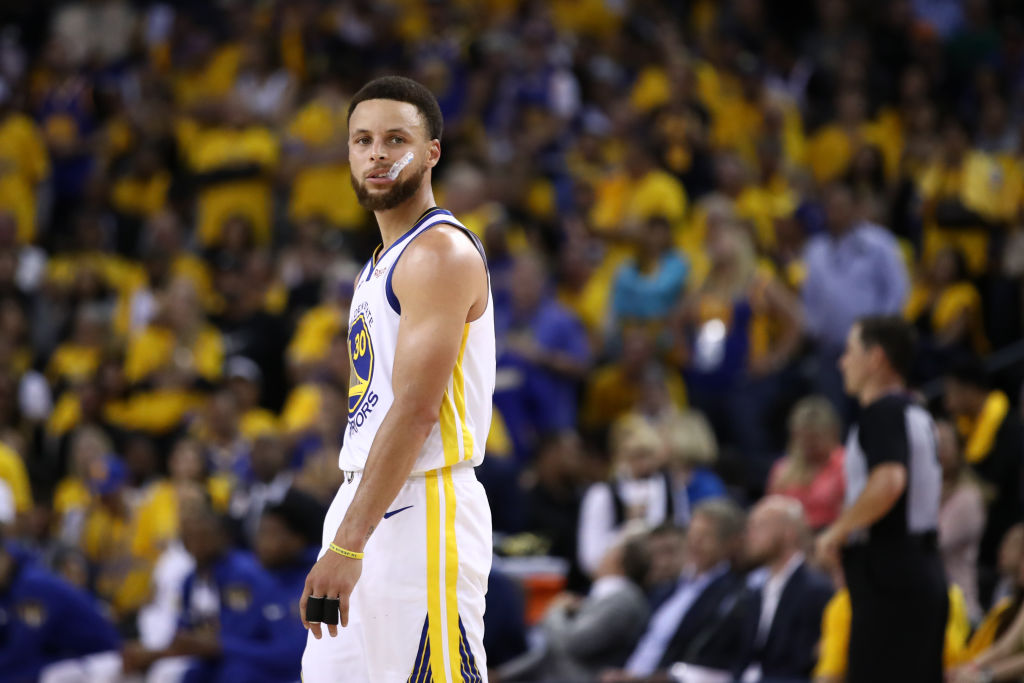 Warriors guard Stephen Curry