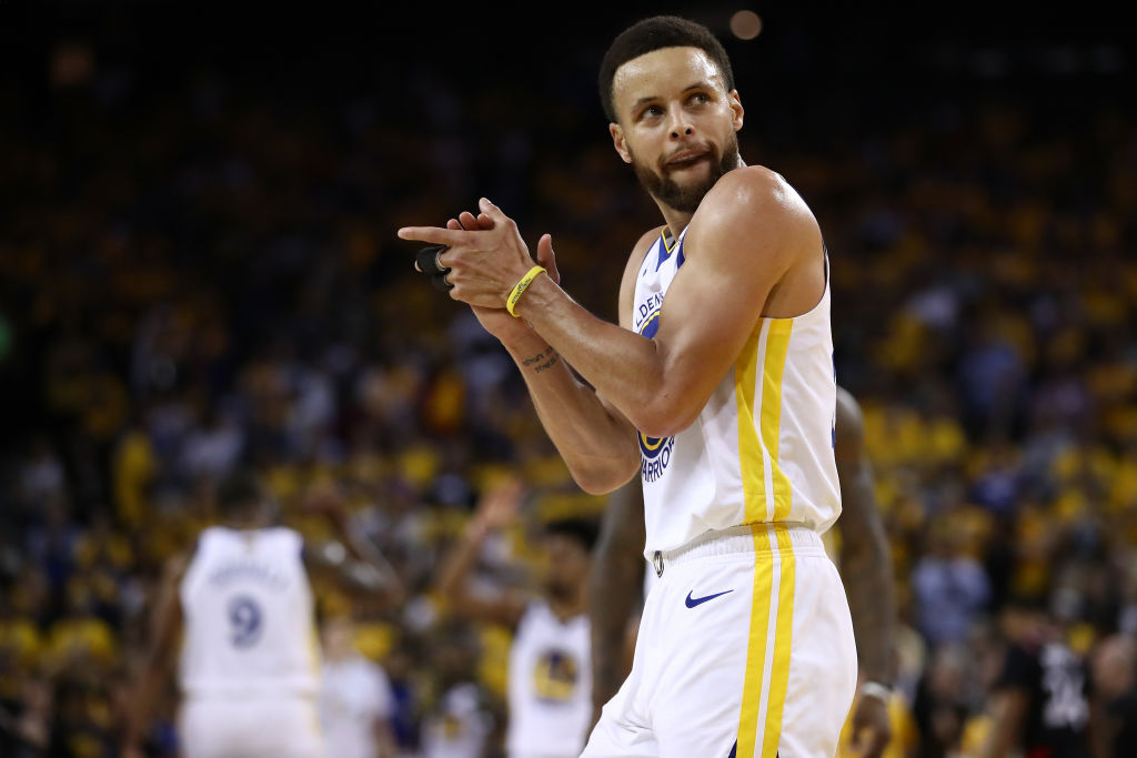 Warriors guard Stephen Curry