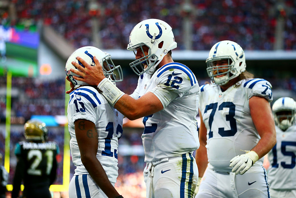 Indianapolis Colts Ty Hilton Andrew Luck