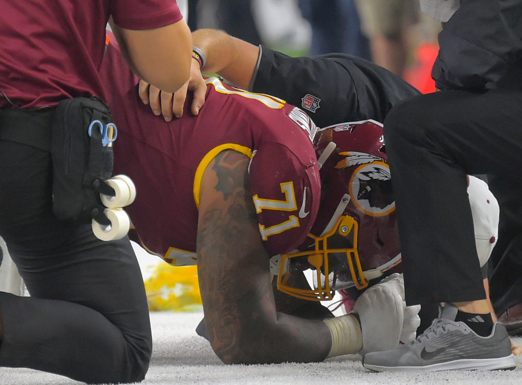 Injury history of the Washington Redskins