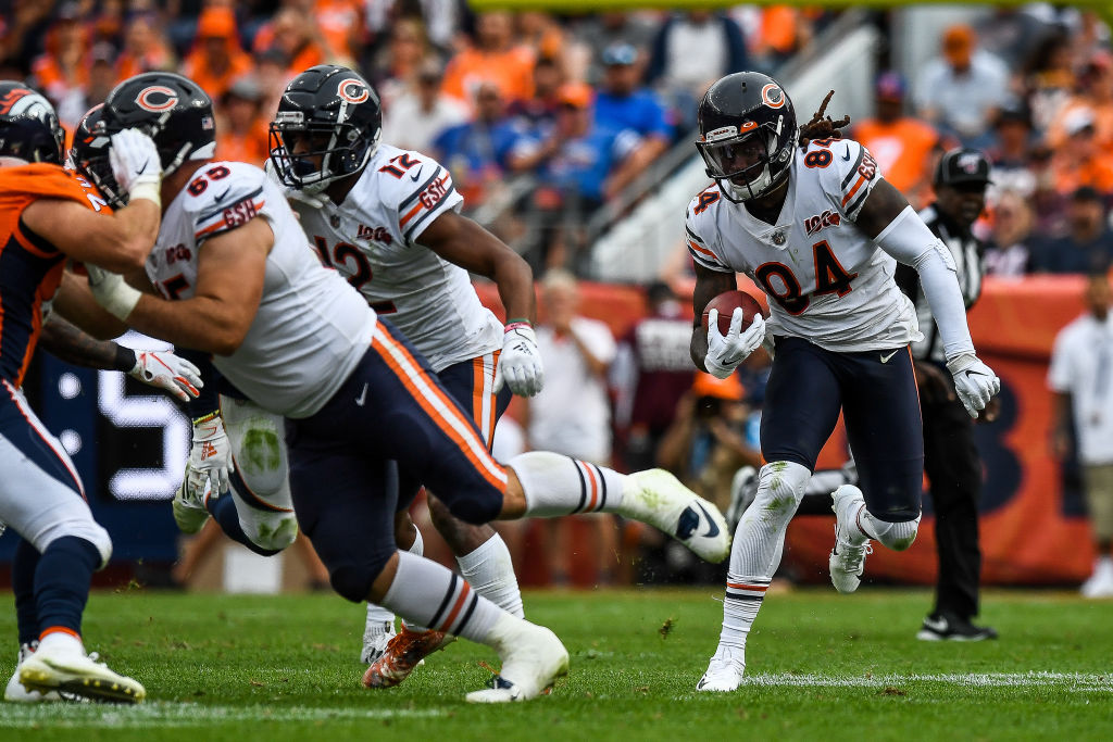 The Bears' Cordarrelle Patterson has one of the fastest runs of the 2019 NFL season.