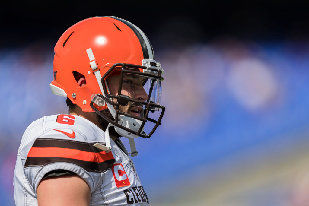 Browns quarterback Baker Mayfield