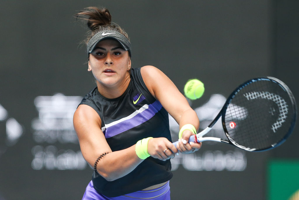 After winning the US Open Women's Singles championship, Bianca Andreescu is competing in the China Open.
