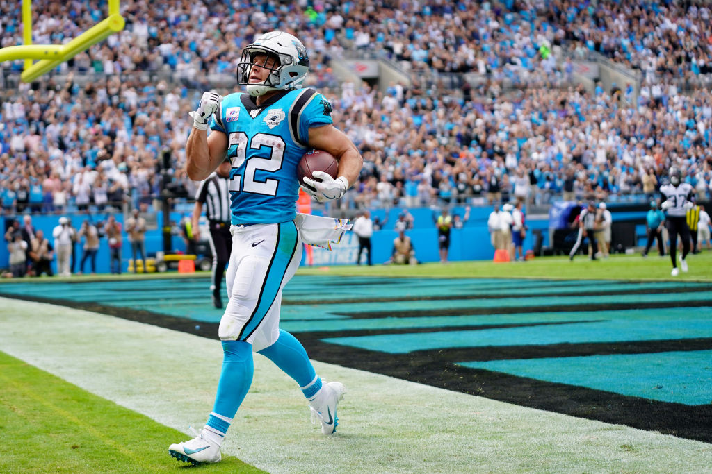 Panthers running back Christian McCaffrey