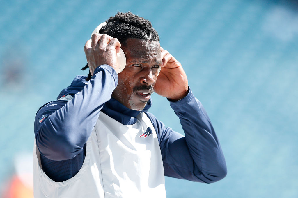 Former Patriots wide receiver Antonio Brown