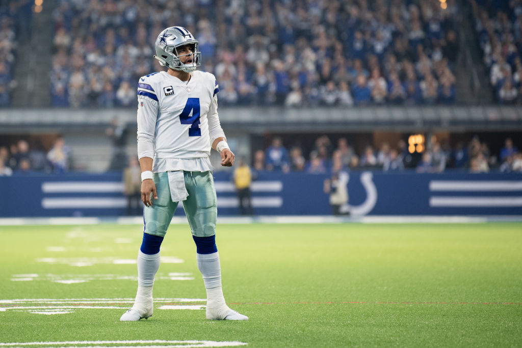 Cowboys quarterback Dak Prescott
