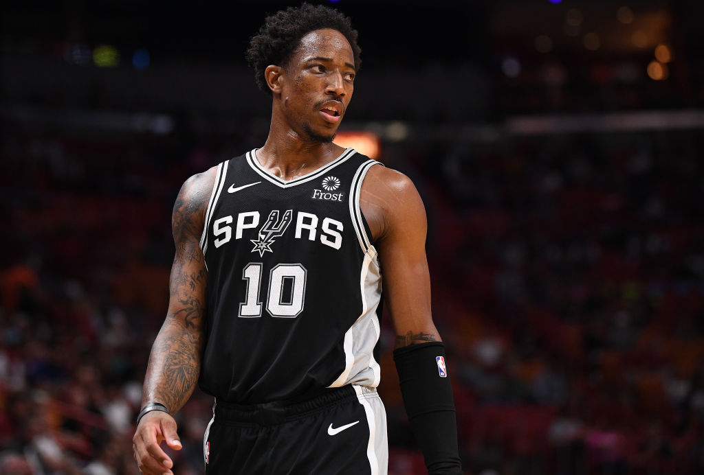 DeMar DeRozan hopes to build on his first season in San Antonio with a strong campaign this year