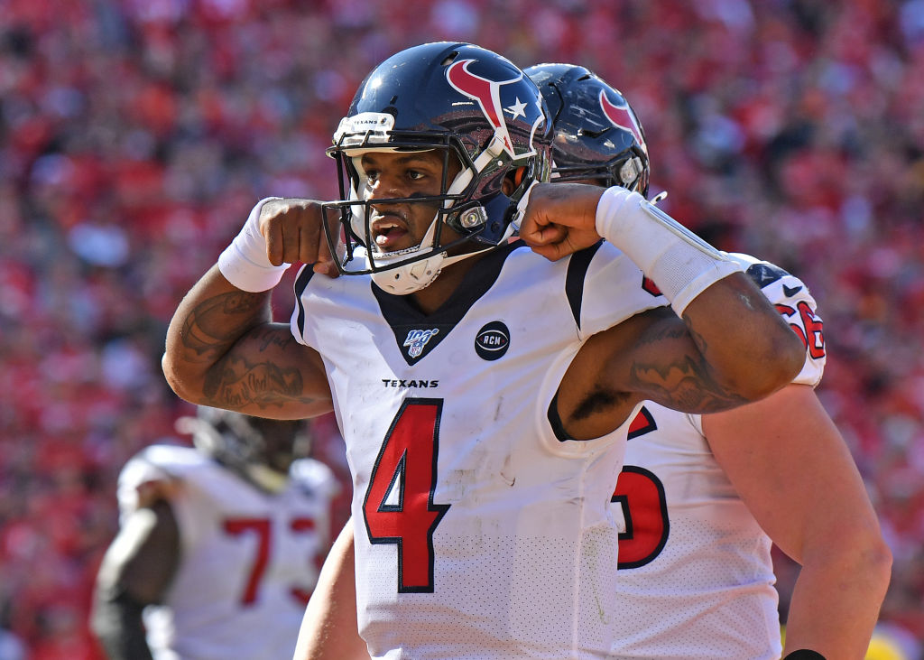 Texans quarterback Deshaun Watson