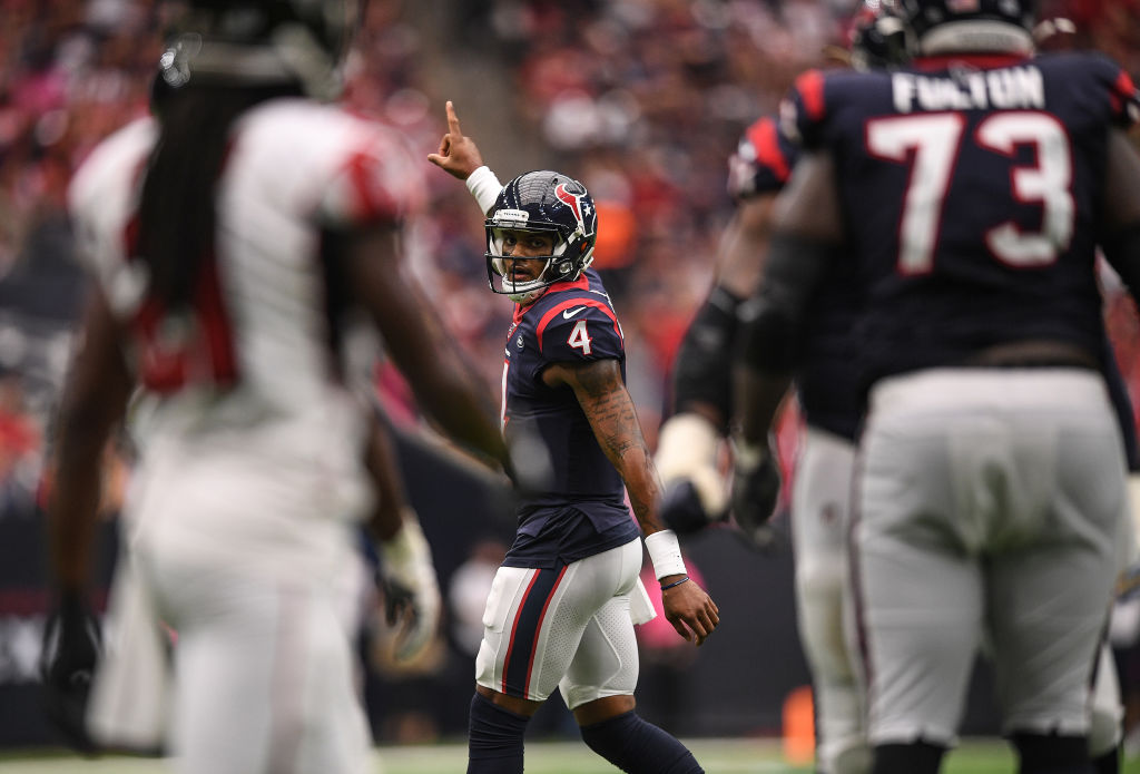 Texans quarterback Deshaun Watson