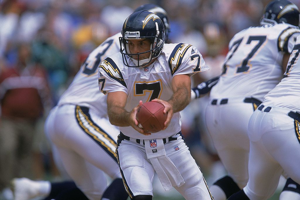 Doug Flutie played in the Canadian Football League before joining the San Diego Chargers.