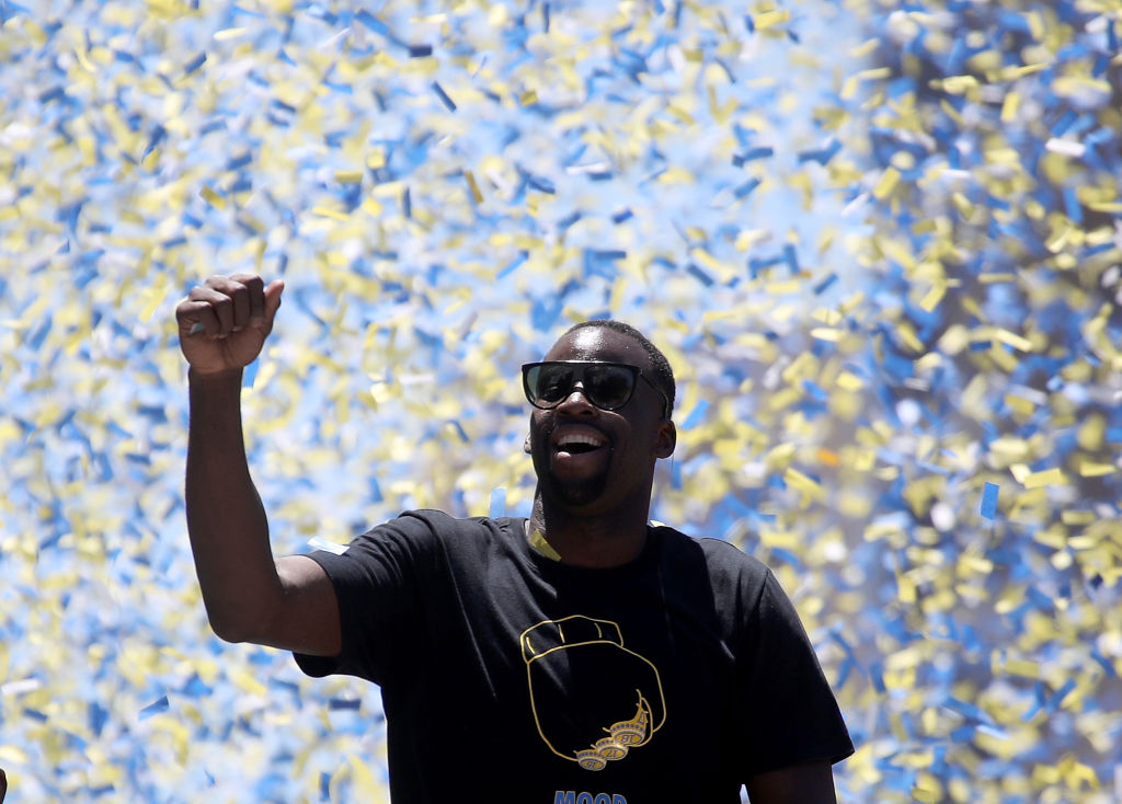 Golden State Warriors forward Draymond Green won't be sipping a beer anytime soon.