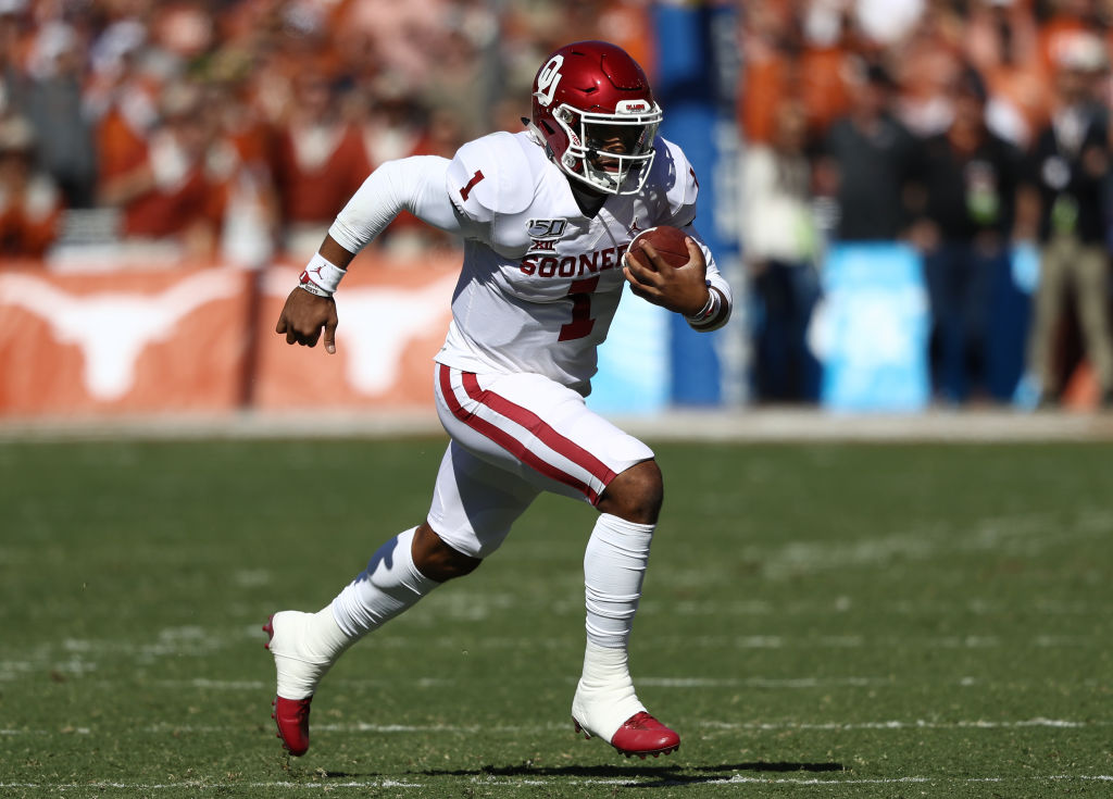 Jalen Hurts rushed for 131 yards and a touchdown against Texas