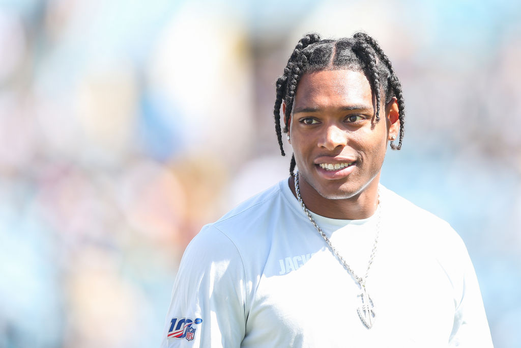 Jalen Ramsey #20 of the Jacksonville Jaguars, now Los Angeles Rams
