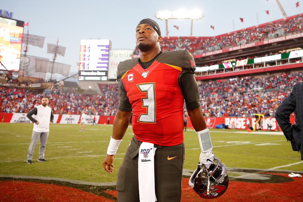 Jameis Winston of the Tampa Bay Buccaneers