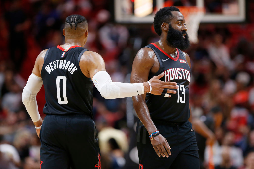 Russell Westbrook and James Harden will be a dynamic duo in the regular season
