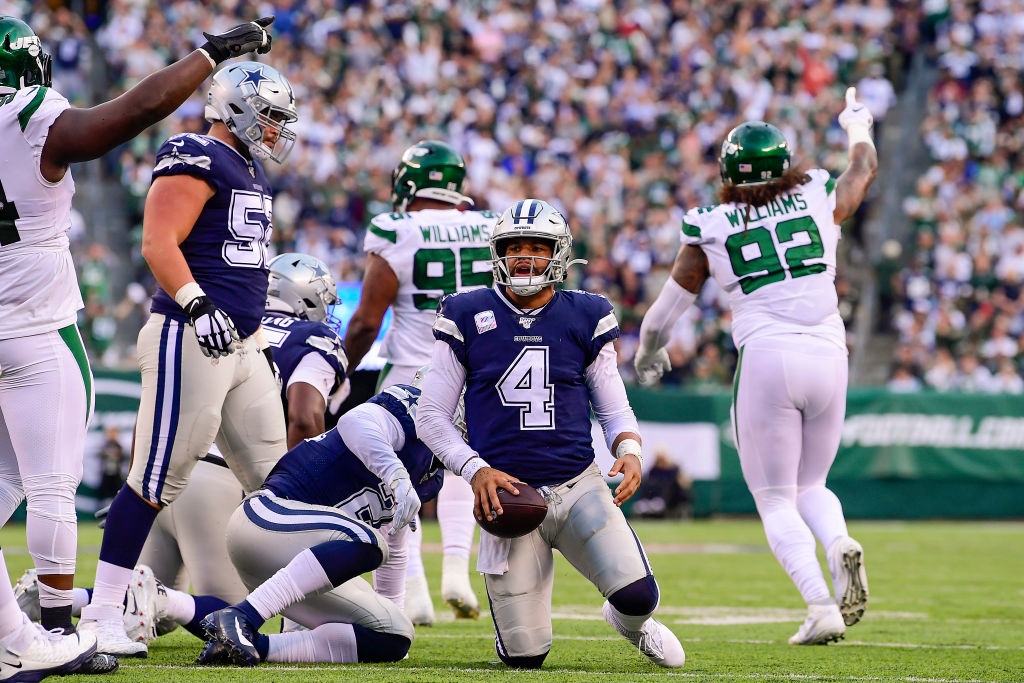 Cowboys quarterback Dak Prescott
