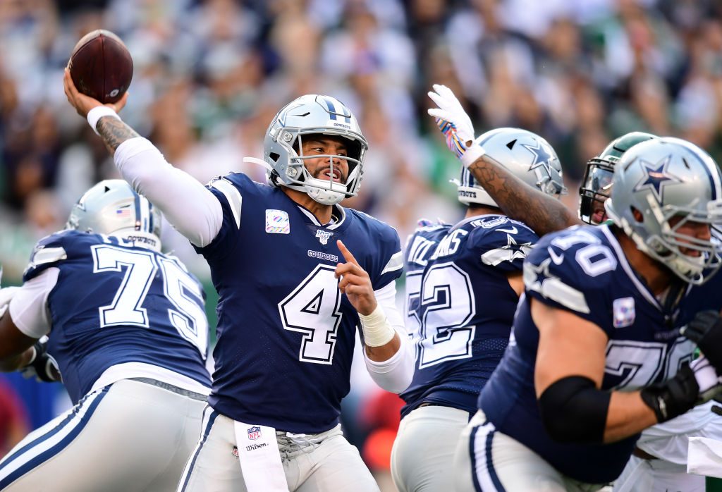 Jerry Jones compared Cowboys quarterback Dak Prescott to Patriots legend Tom Brady.