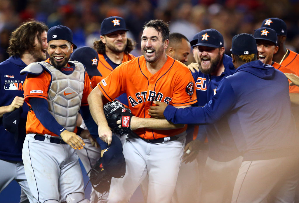 Astros pitcher Justin Verlander