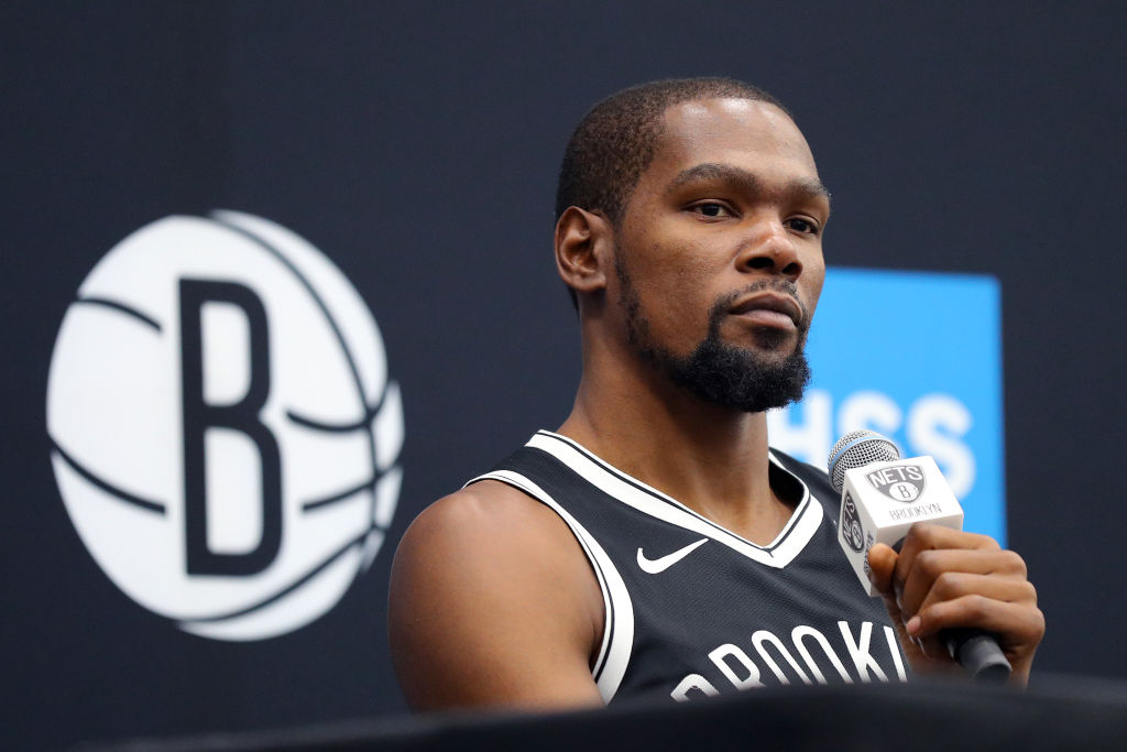 Nets forward Kevin Durant