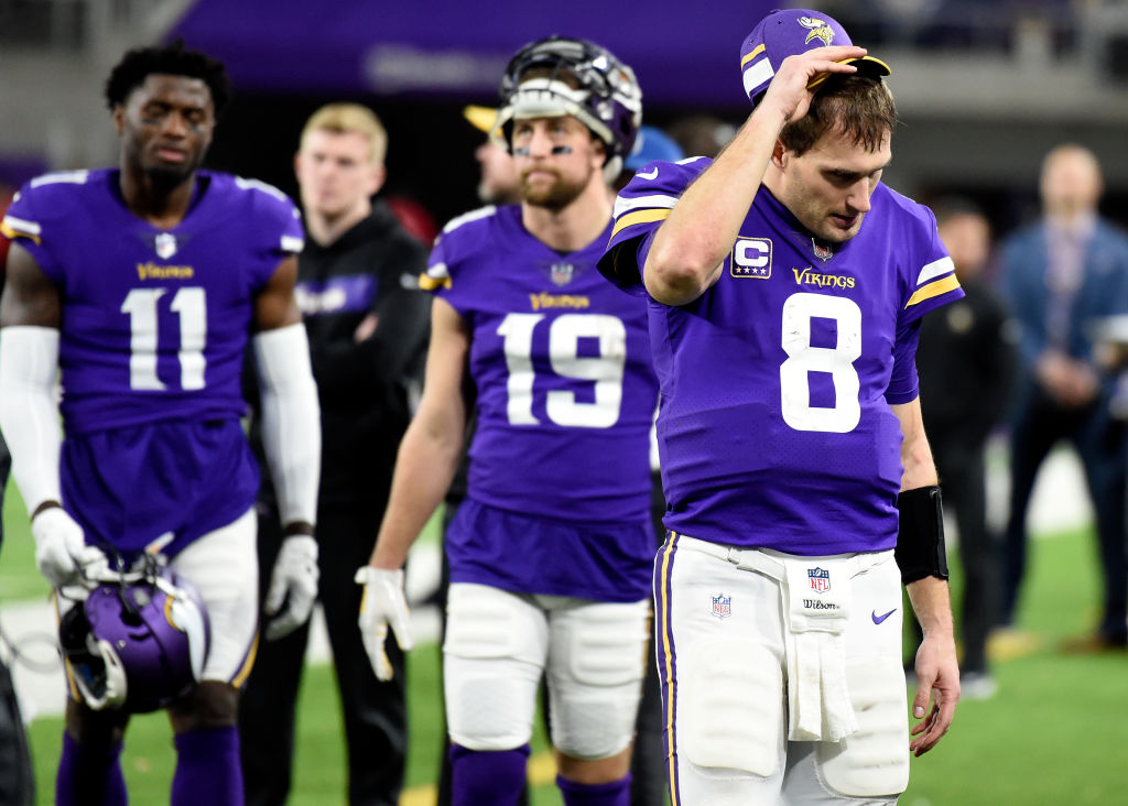 Vikings quarterback Kirk Cousins