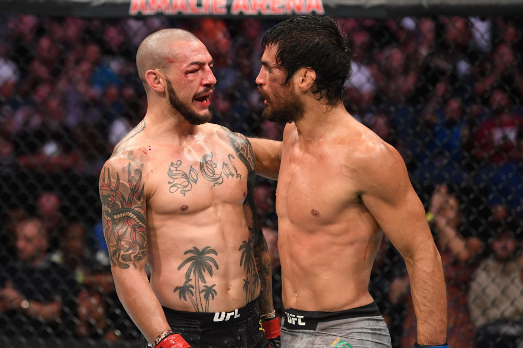Kron Gracie (right) wasn't a fan of the way Cub Swanson prepared for their UFC bout.