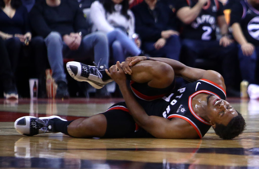 NBA players like Kyle Lowry frequently suffer from injuries.