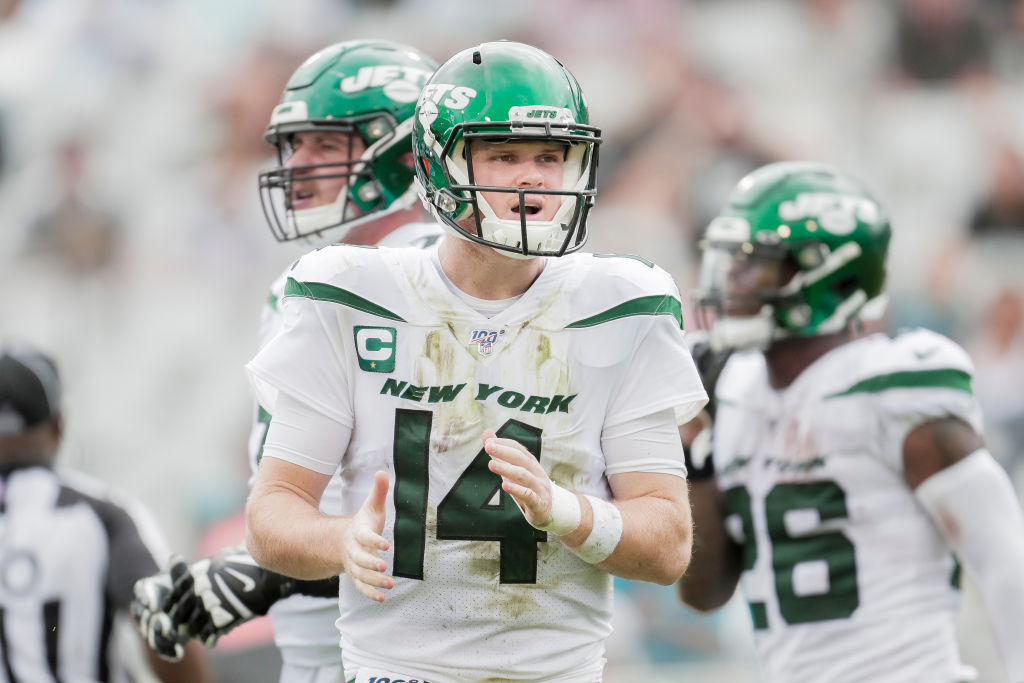 Jets quarterback Sam Darnold