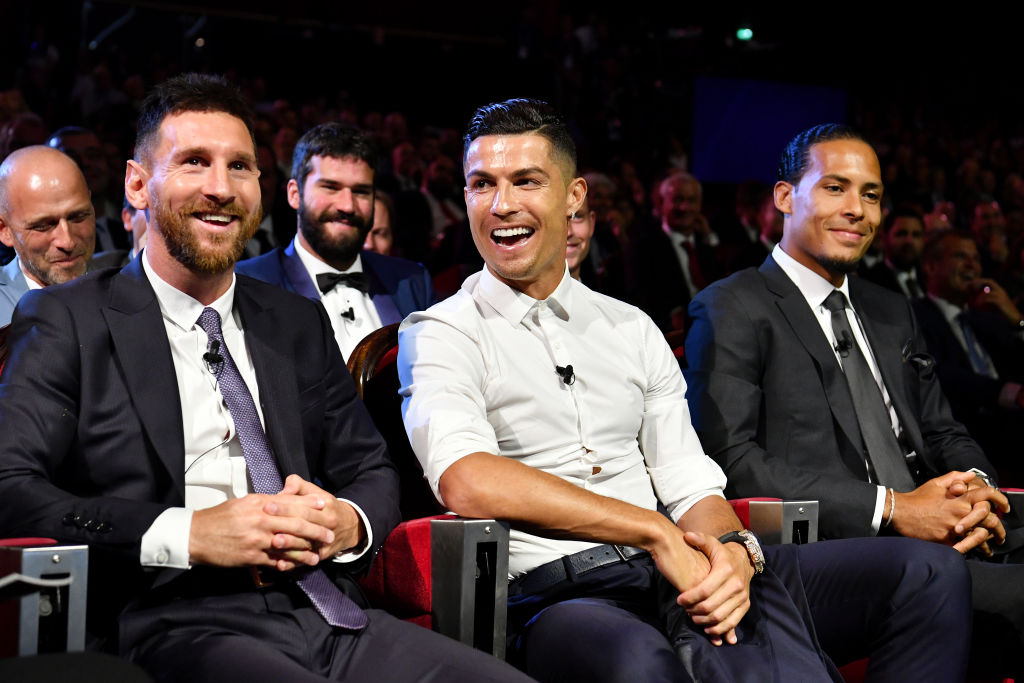 Barcelona's Lionel Messi and Juventus' Cristiano Ronaldo both compete in the Champions League.