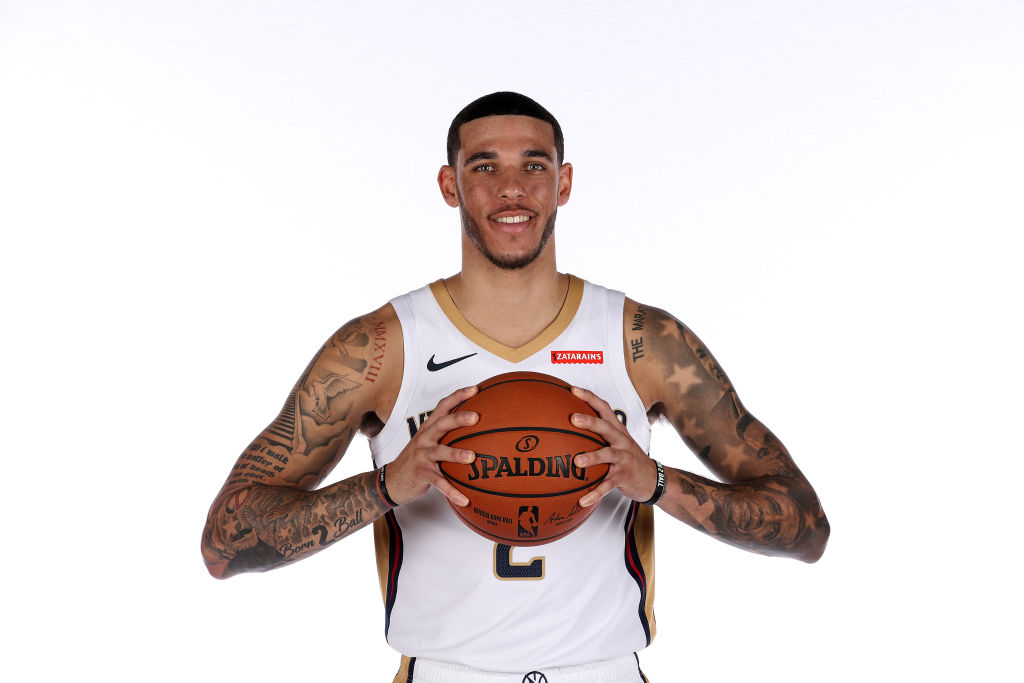 New Orleans newcomer Lonzo Ball loves the Pelicans' chances this NBA season.