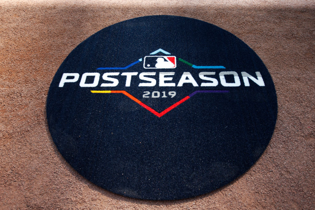 The MLB 2019 Playoffs logo
