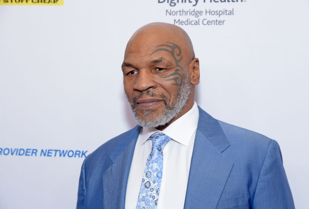 Heavyweight boxing legend Mike Tyson