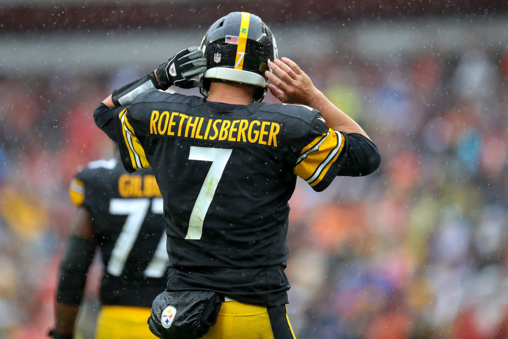 Steelers quarterback Ben Roethlisberger is one of the NFL QBs with the most career interceptions.