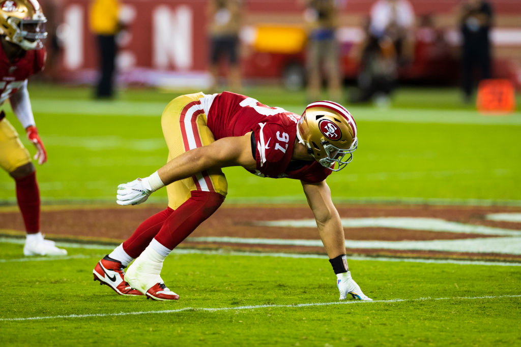 Nick Bosa has been electric on defense for the 49ers this season