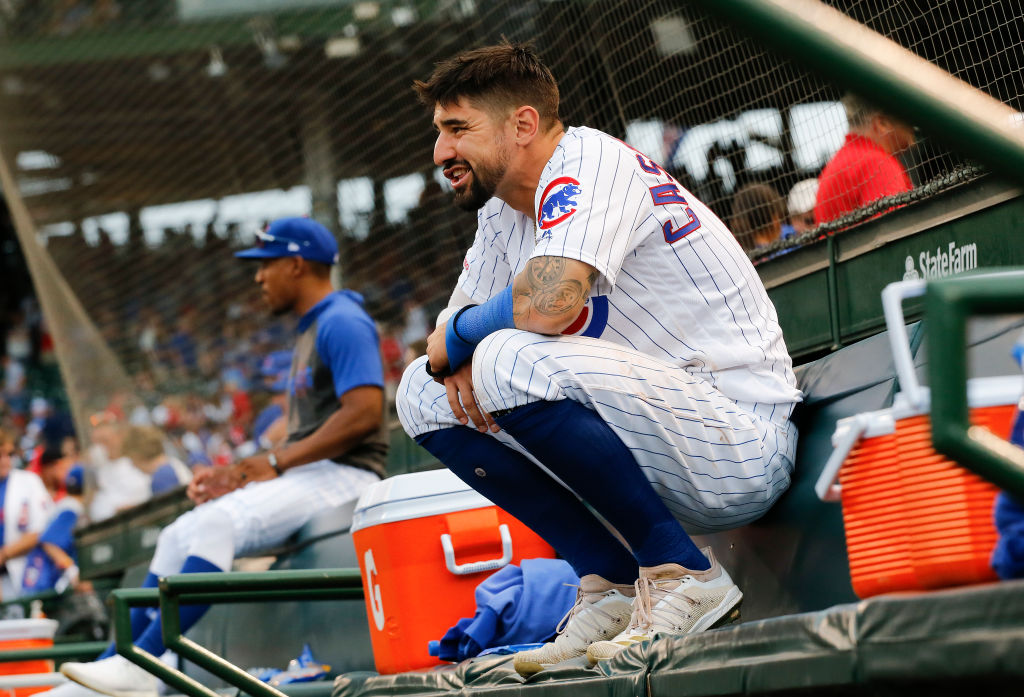 Nicholas Castellanos of the Chicago Cubs is a free agent in 2019, but he's not worth $100 million.