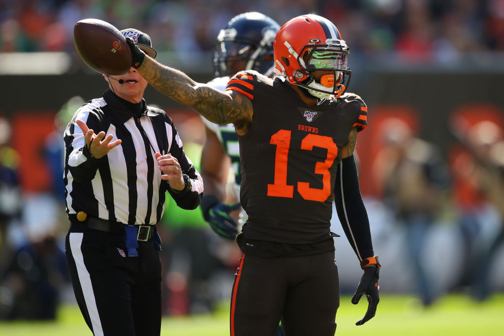 Browns wide receiver Odell Beckham Jr.