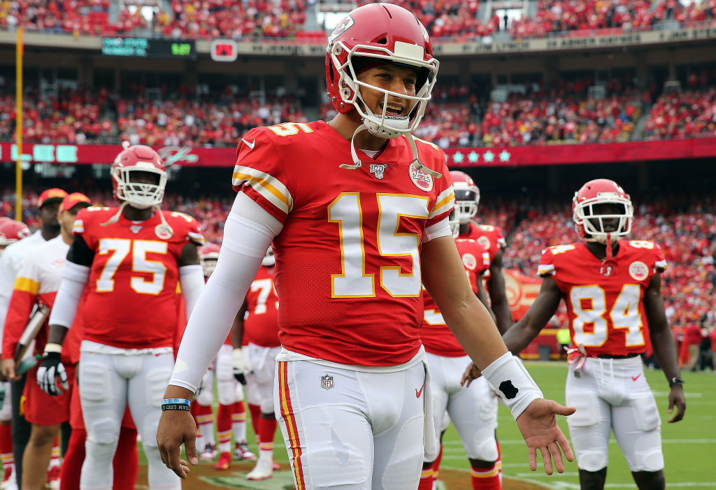 Chiefs quarterback Patrick Mahomes