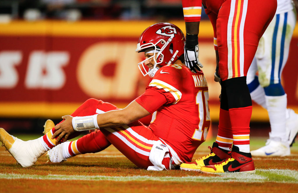 Chiefs quarterback Patrick Mahomes