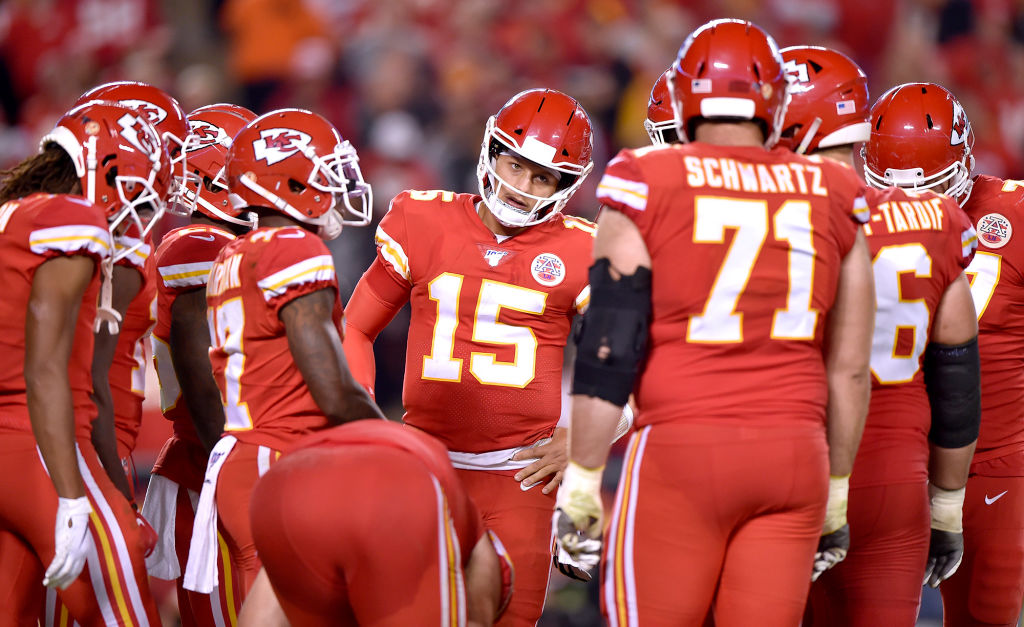 Chiefs quarterback Patrick Mahomes